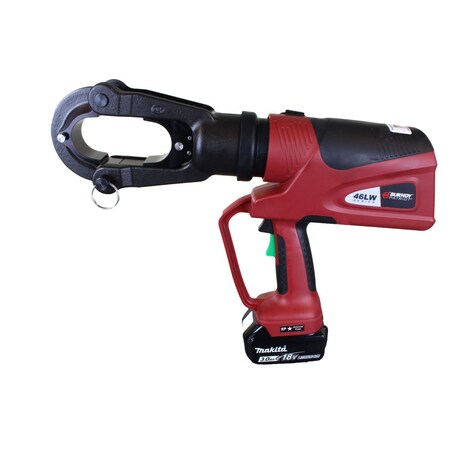 Burndy 15-Ton, Light Weight Latch Head, Hydraulic Self-Contained with 120V Ch PAT46LWLI